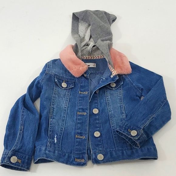 Epic Threads size 4t Jean jacket with hoody - Picture 1 of 10